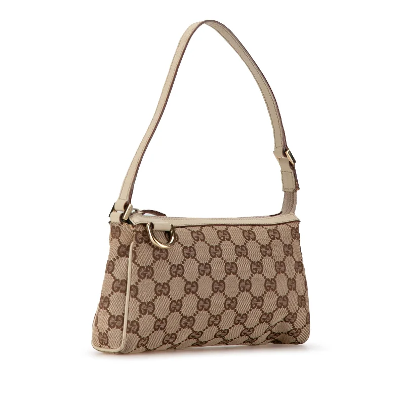 Gucci GG Canvas Abbey D Ring Shoulder Bag JB2nY2)