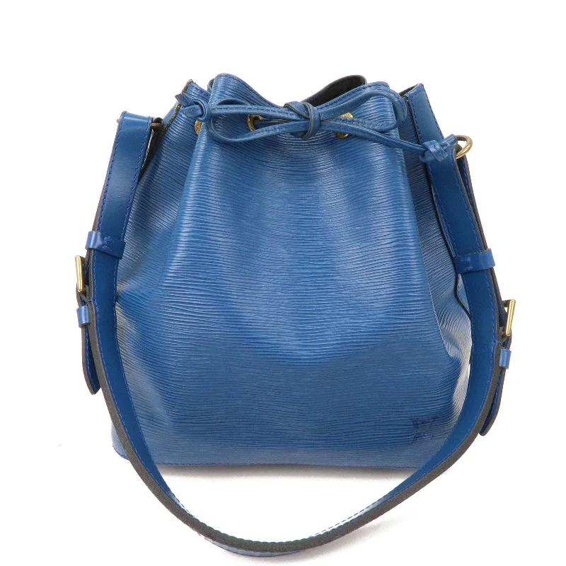 Louis Vuitton Epi Petit Noe Shoulder Bag Toledo Blue M44105