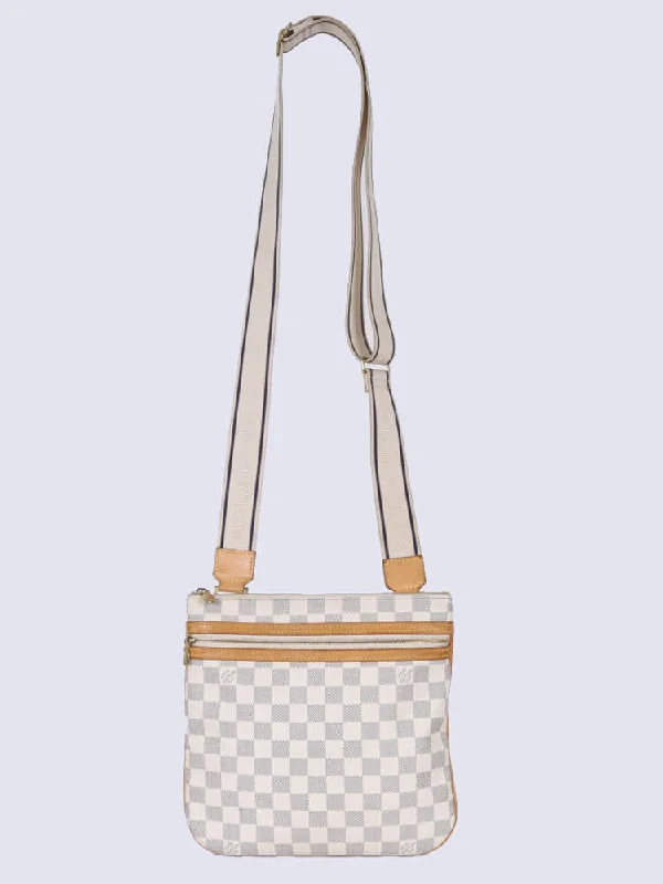 LOUIS VUITTON DAMIER AZUR POCHETTE BOSPHORE CROSSBODY BAG