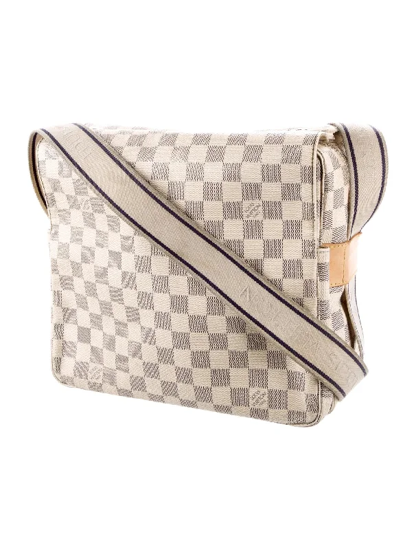 LOUIS VUITTON DAMIER AZUR NAVIGLIO MESSENGER BAG