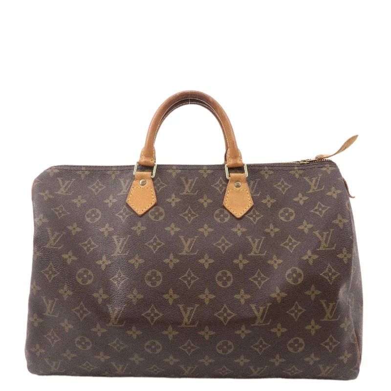 Louis Vuitton Monogram Speedy 40 Hand Bag Boston Bag M41522