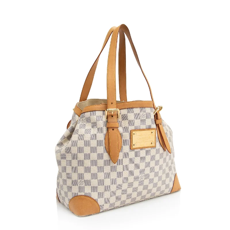 Louis Vuitton Damier Azur Hampstead MM Tote (YxFohX)