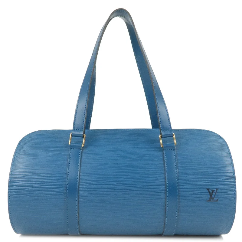 Louis Vuitton Epi Soufflot Shoulder Bag Toledo Blue M52225