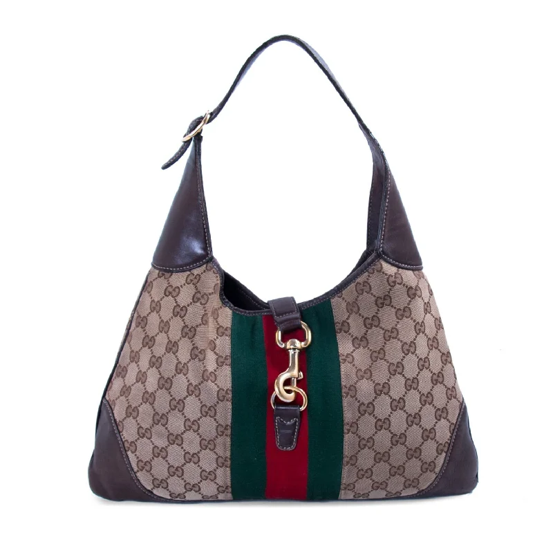 Gucci Jackie Web Stripe Shoulder Bag