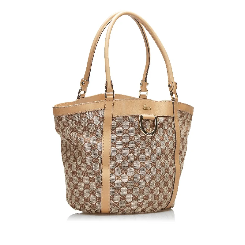 Gucci GG Canvas Abbey D-Ring Bucket Tote (zA5ukb)