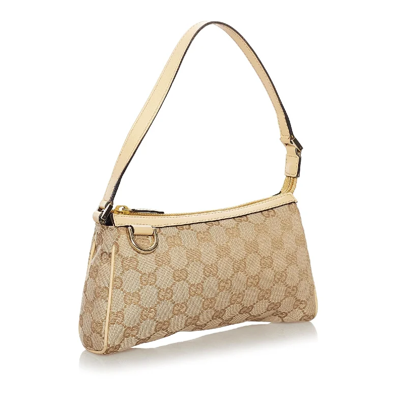 Gucci GG Canvas Abbey D-Ring Baguette (33770)