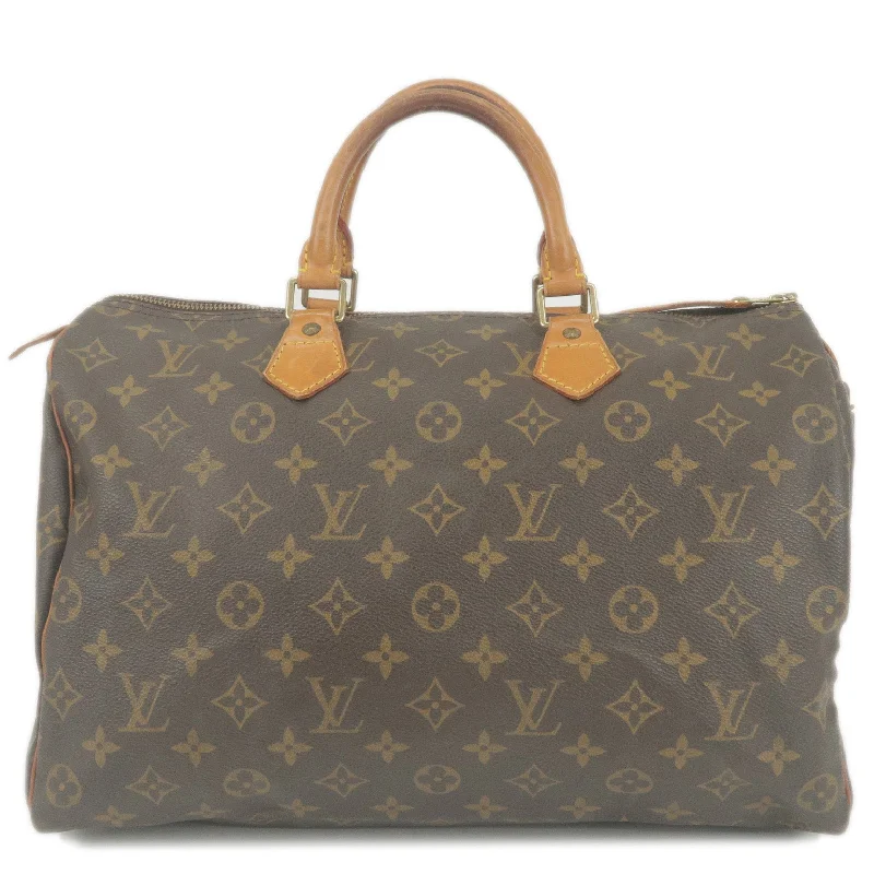 Louis Vuitton Monogram Speedy 35 Hand Bag Boston Bag M41524