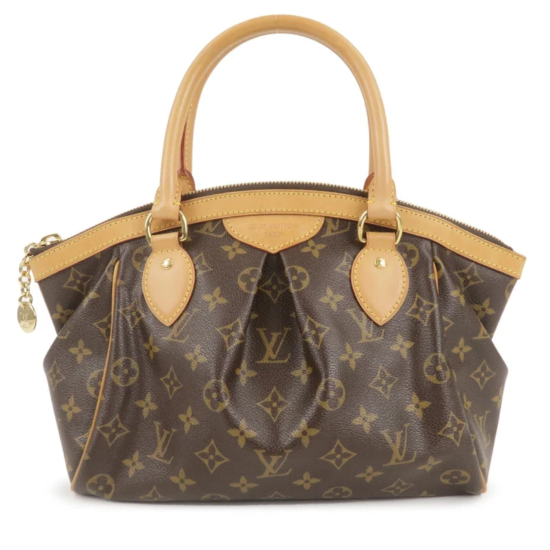 Louis Vuitton Monogram Tivoli PM Hand Bag Brown M40143