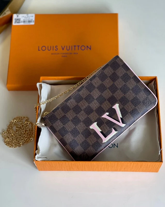 Louis Vuitton Double Zip Pochette Bag