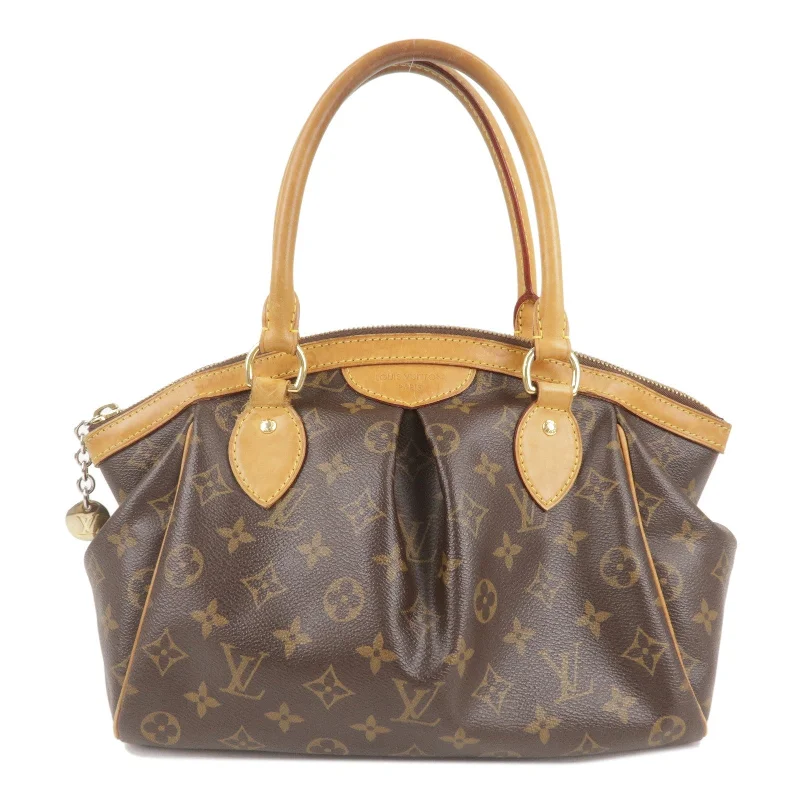 Louis Vuitton Monogram Tivoli PM Hand Bag Brown M40143