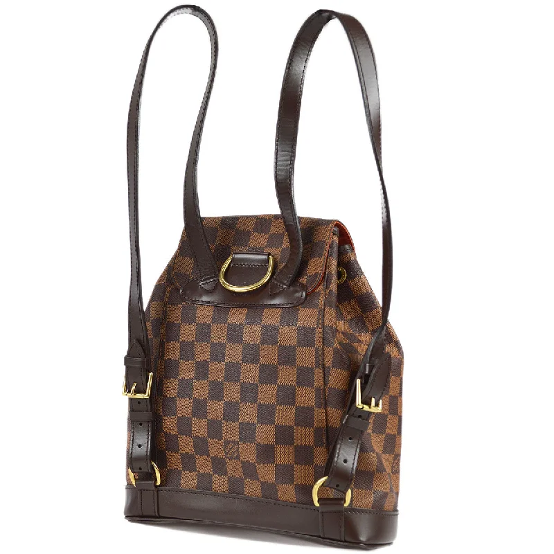 Louis Vuitton 2003 Montsouris MM Backpack Damier N51143