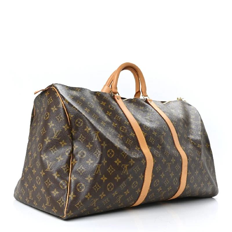 LOUIS VUITTON VINTAGE MONOGRAM KEEPALL 60 DUFFLE BAG