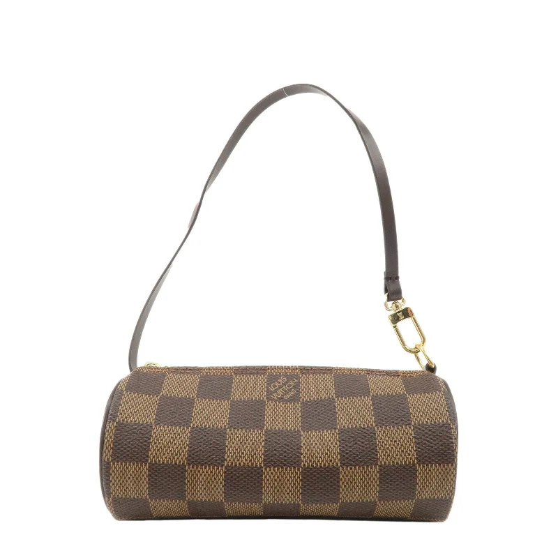 Louis Vuitton Damier Ebene Mini Pouch for Papillon Bag Brown