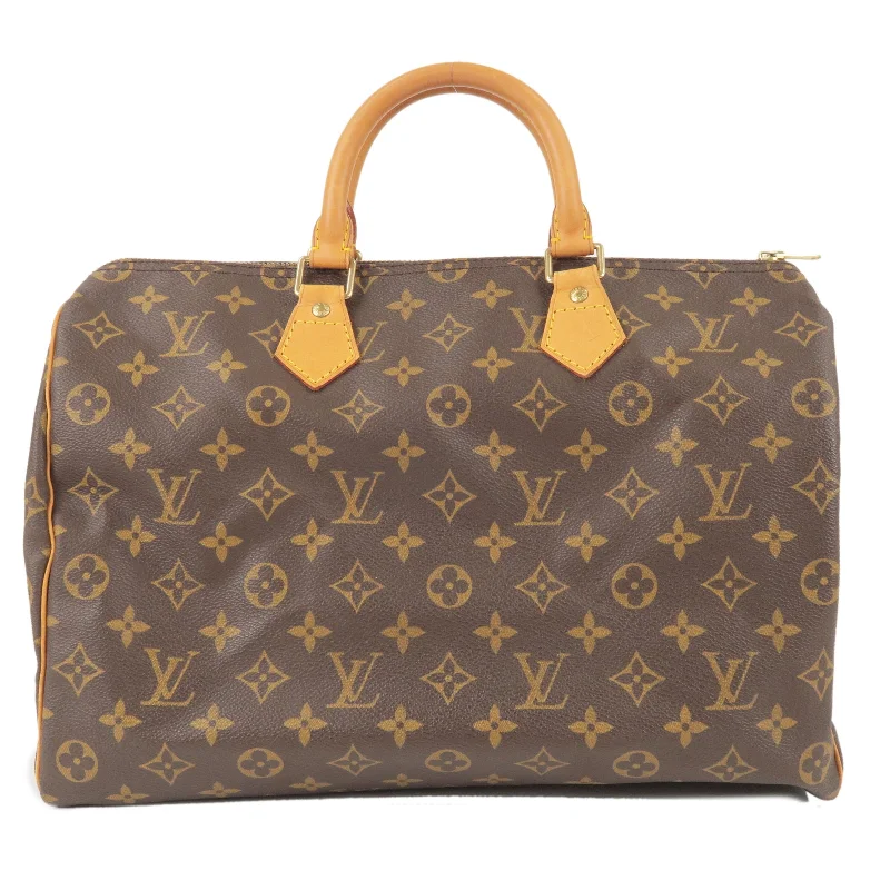 Louis Vuitton Monogram Speedy 35 Hand Bag Boston Bag M41524