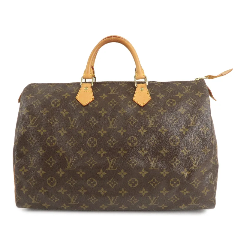 Louis Vuitton Monogram Speedy 40 Hand Bag Boston Bag M41522