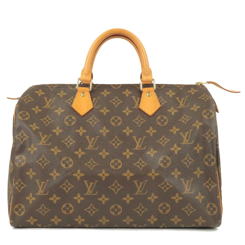 Louis Vuitton Monogram Speedy 35 Hand Bag Boston Bag M41524