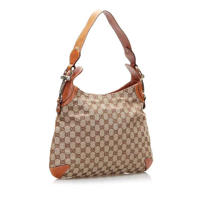 Gucci GG Canvas Creole Shoulder Bag (SHG-i7YGnn)