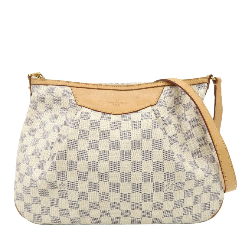 Louis Vuitton Damier Azur Siracusa PM Shoulder Bag M41113