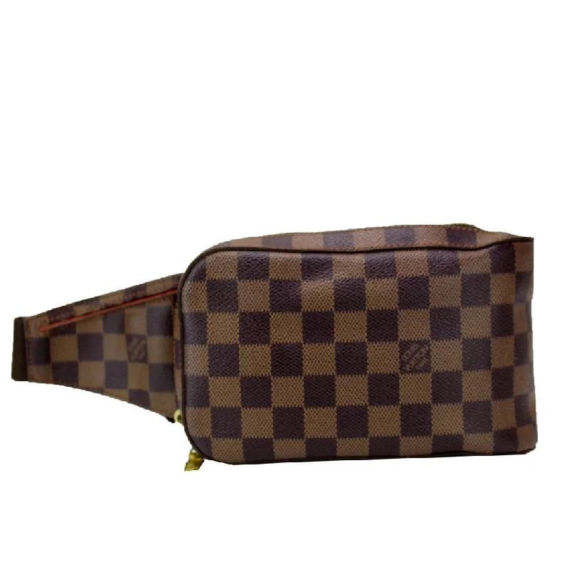 LOUIS VUITTON DAMIER EBENE GERONIMOS BELT BAG