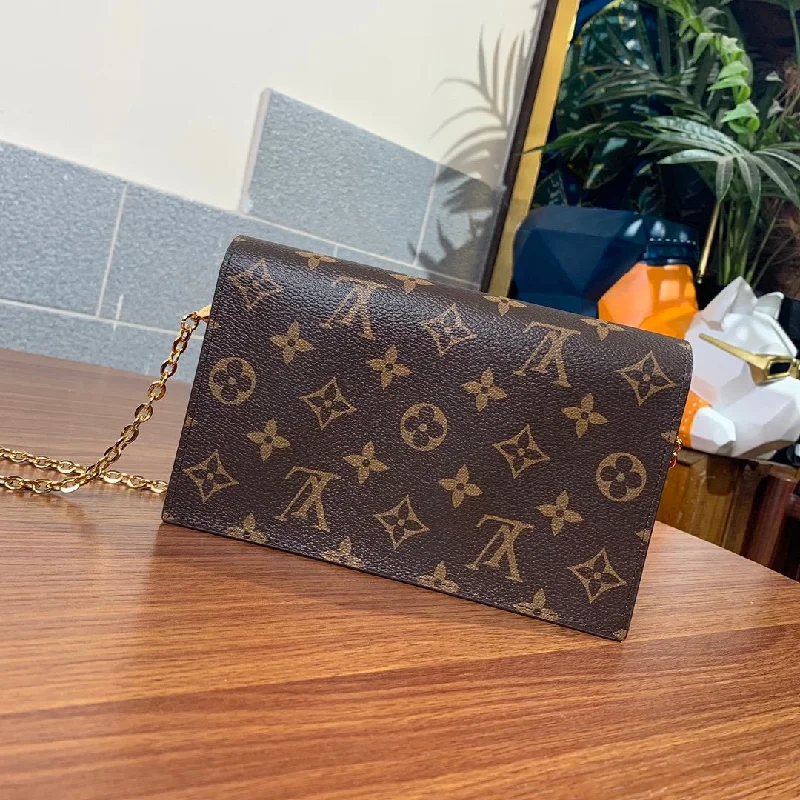 Louis Vuitton Flore Chain Wallet