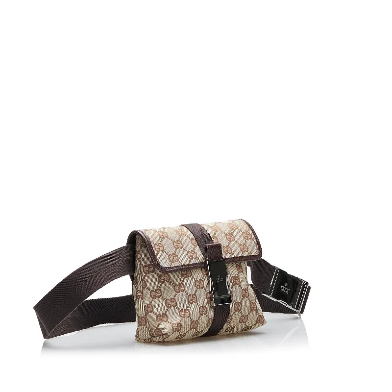 Gucci GG Canvas Belt Bag (SHG-UxavlD)