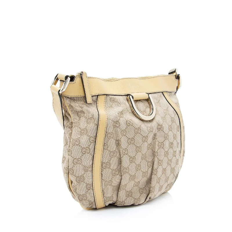 Gucci GG Canvas Abbey D Ring Small Crossbody (23048)