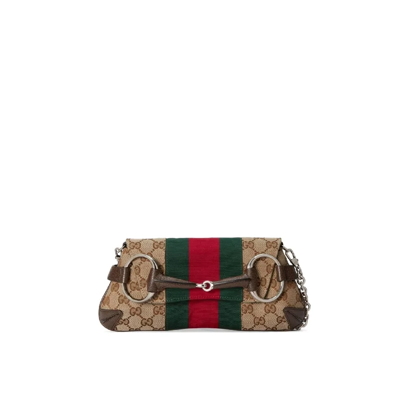 Gucci Horsebit Chain Shoulder Bag Women