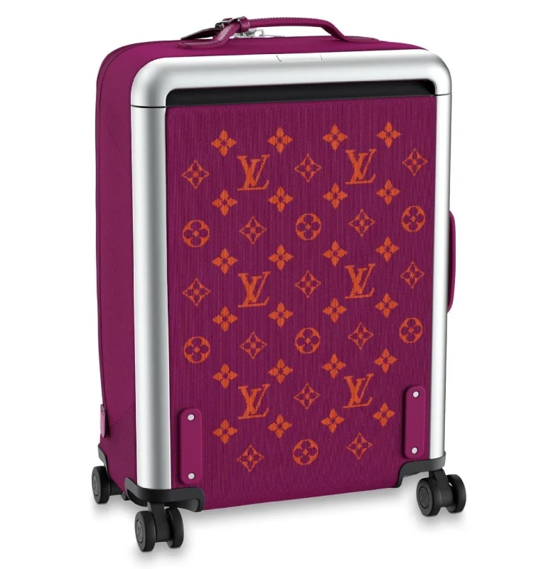 LOUIS VUITTON KNIT MONOGRAM HORIZON SOFT 55 SUITCASE