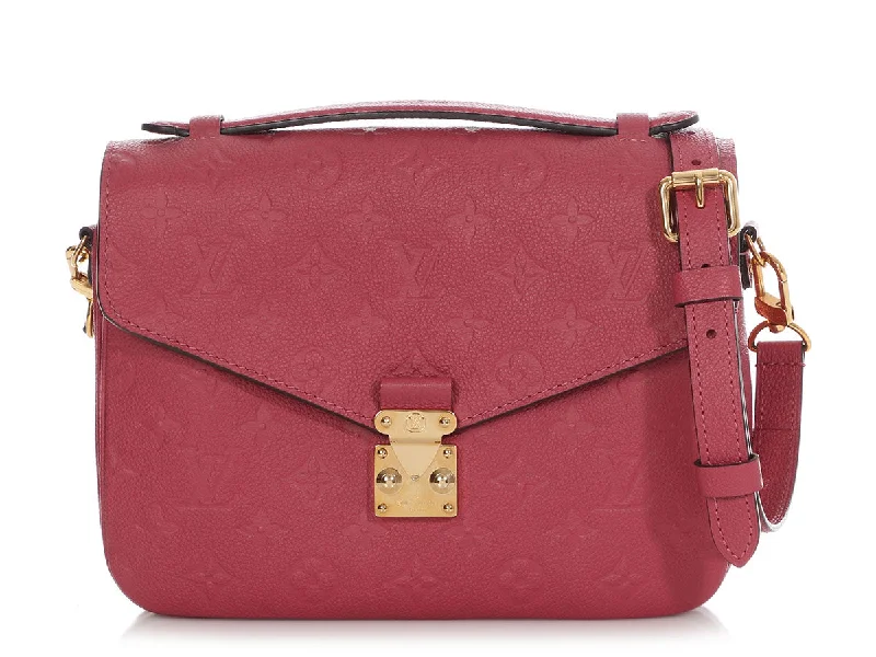 Louis Vuitton Raspberry Monogram Empreinte Pochette Métis