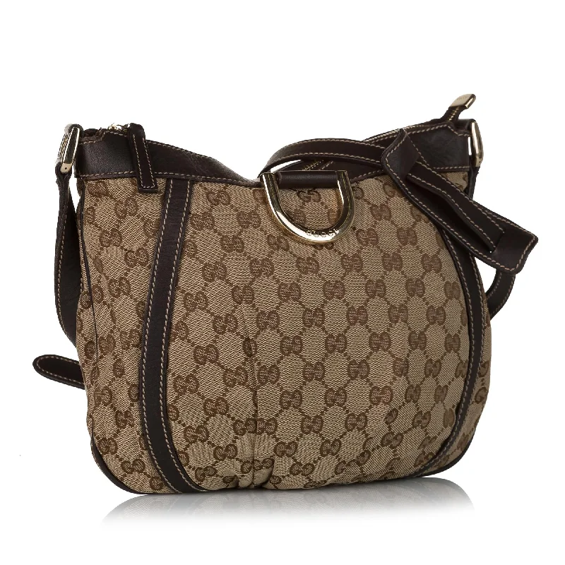 Gucci GG Canvas Abbey D-Ring Crossbody Bag (31276)