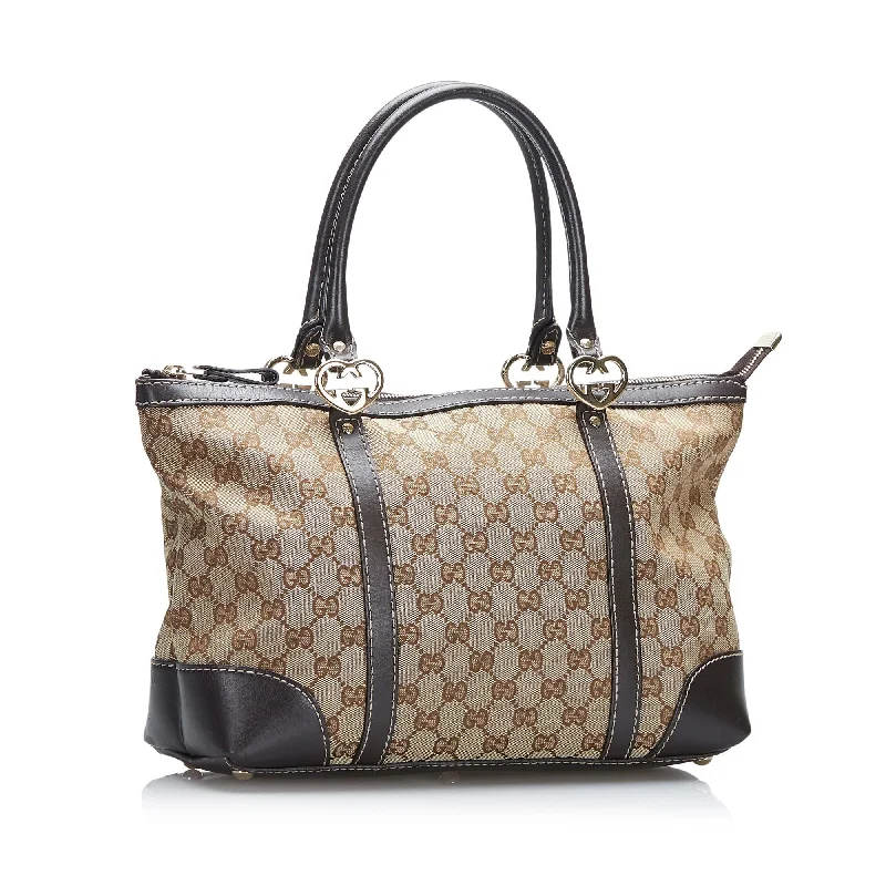 Gucci GG Canvas Lovely Tote (SHG-fLvgkB)