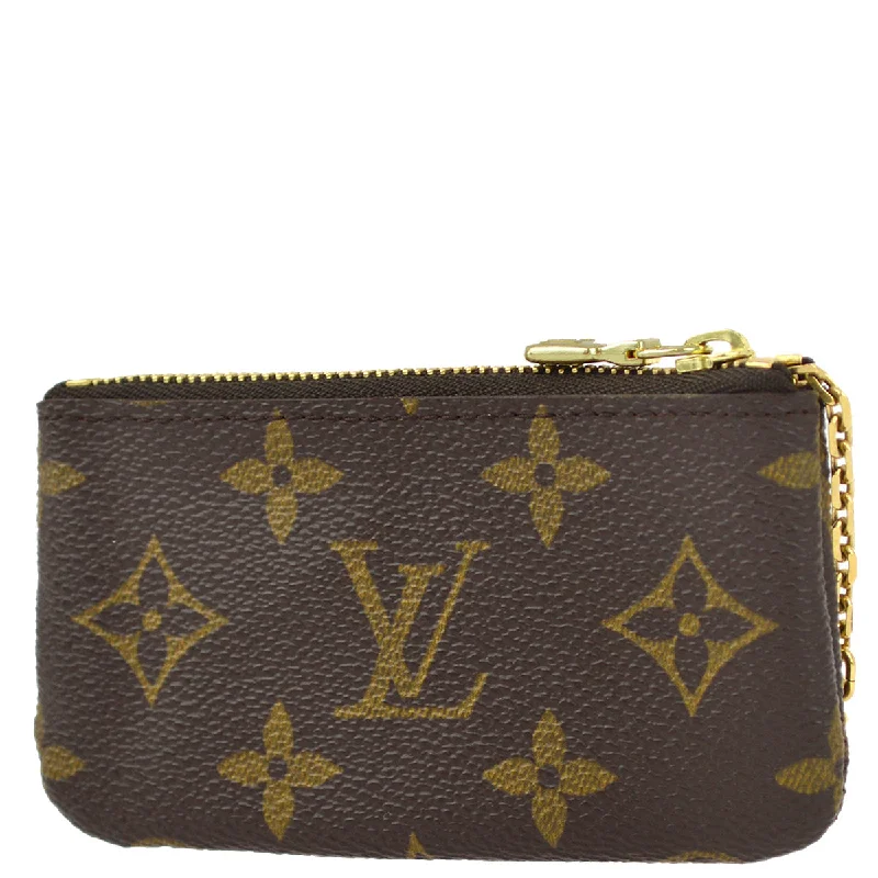 Louis Vuitton 2002 Monogram Pochette Cles Coin Purse Wallet M62650