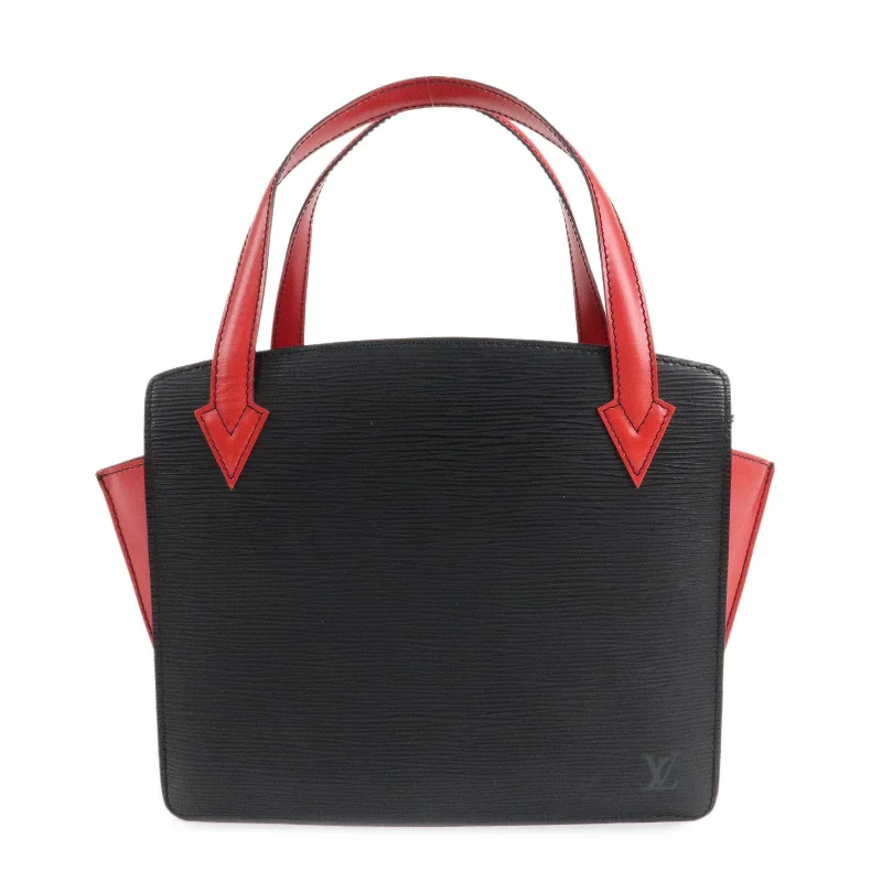 Louis Vuitton Epi Varennes Hand Bag Noir Red  M52387