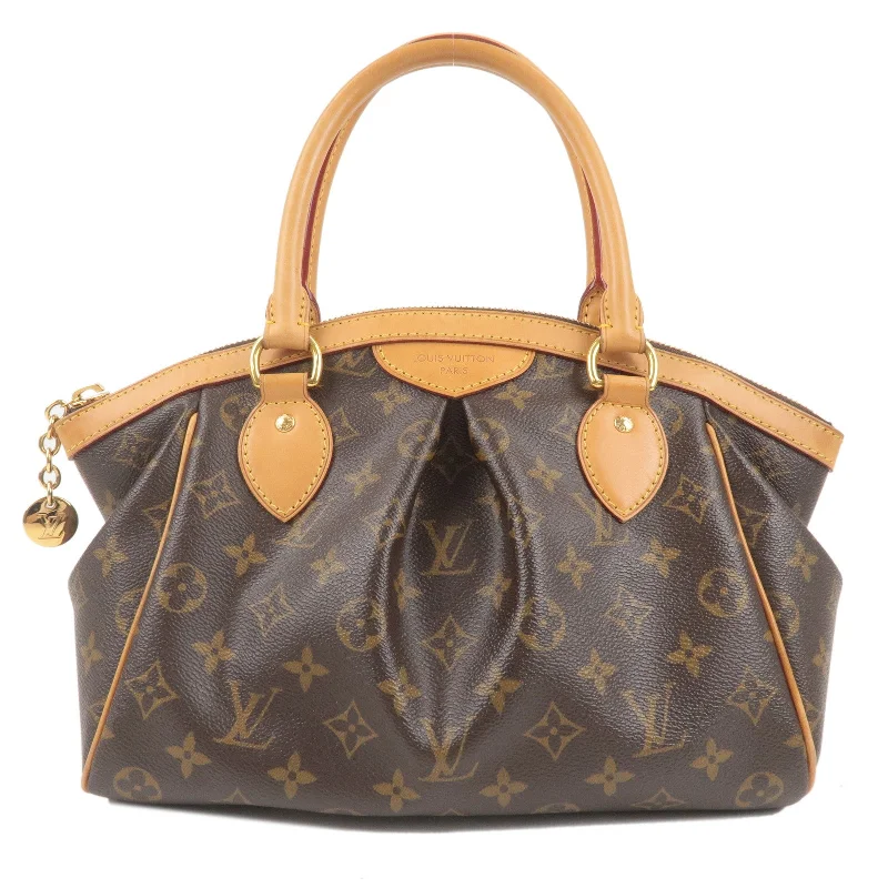 Louis Vuitton Monogram Tivoli PM Hand Bag Brown M40143