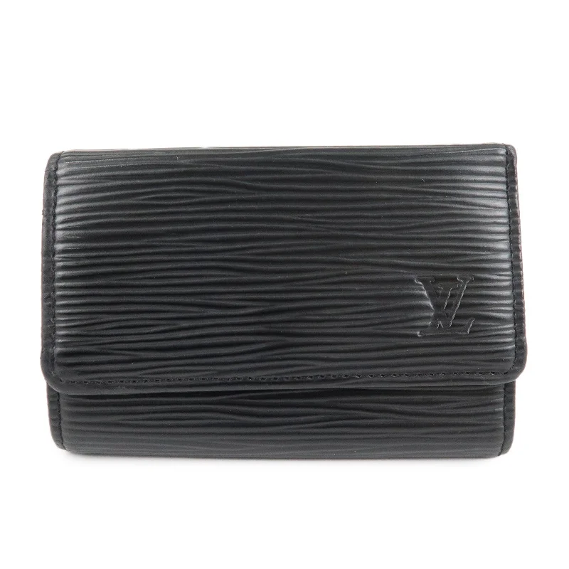 Louis Vuitton Epi Multiclés 6 Key Case Noir Black M63812