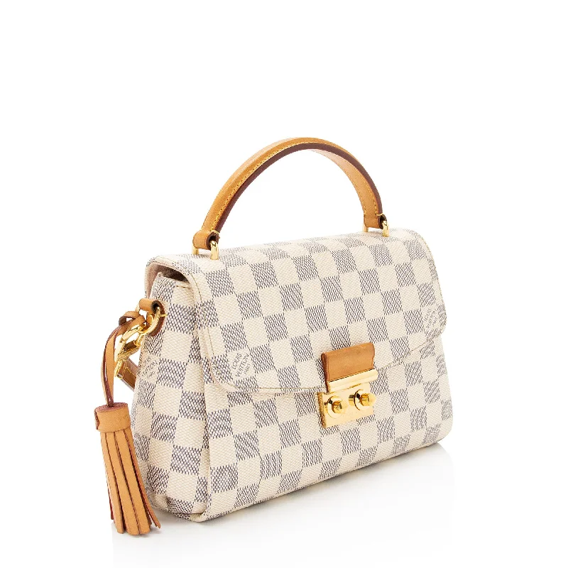 Louis Vuitton Damier Azur Croisette Shoulder Bag (8mbXF1)