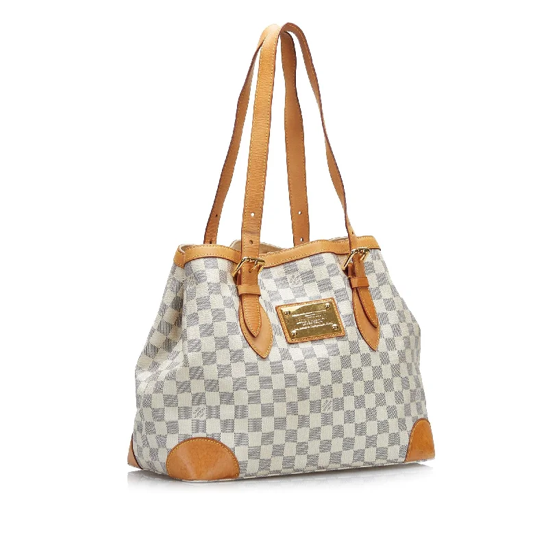 Louis Vuitton Damier Azur Hampstead MM (MyQyyF)