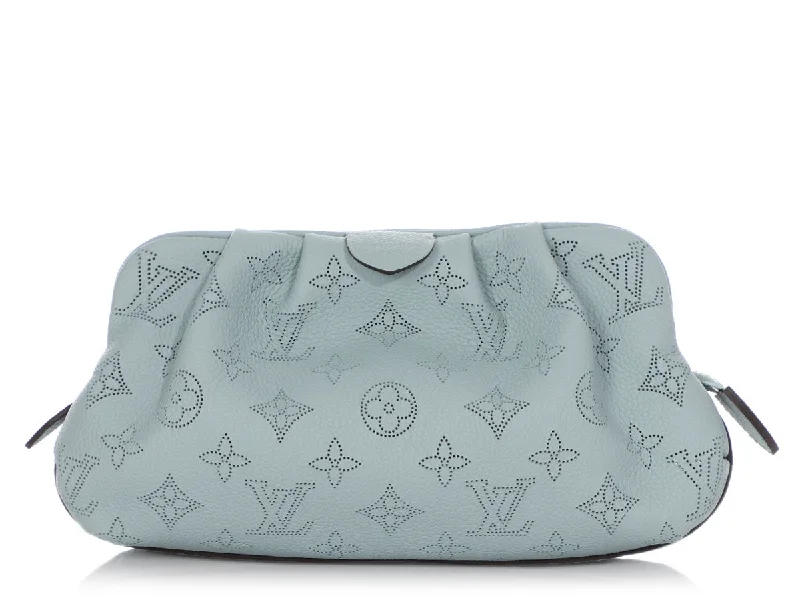 Louis Vuitton Mini Vert Lagon Mahina Scala Pouch