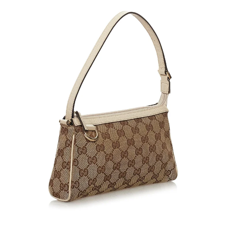 Gucci GG Canvas Abbey D-Ring Baguette (33038)