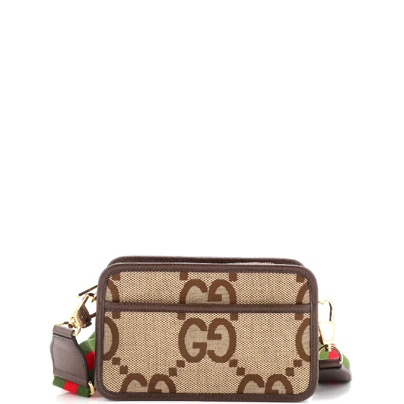 Camera Bag Jumbo GG Canvas Mini