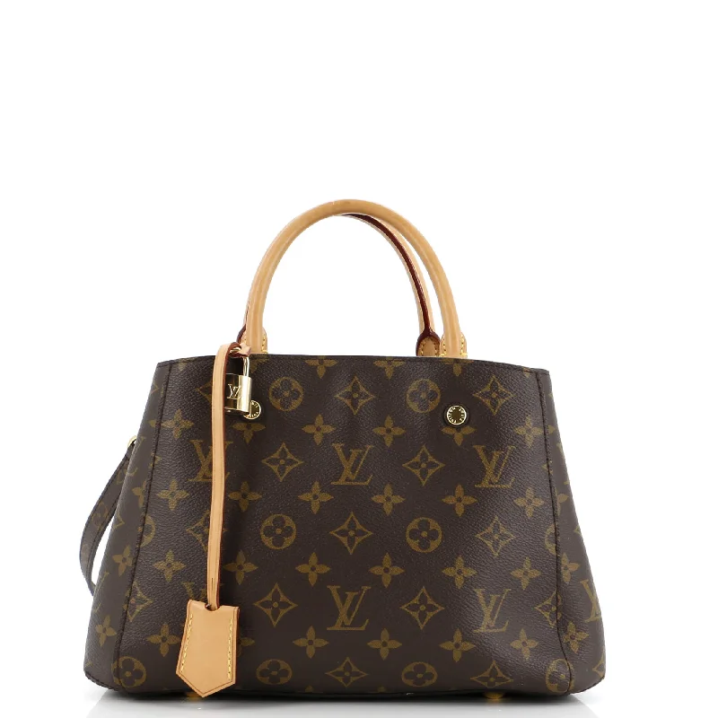 Montaigne Handbag Monogram Canvas BB