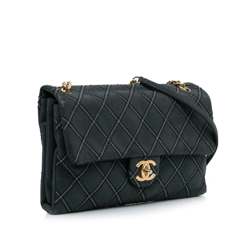 Chanel Metallic Stitch Flap (wBAD6E)