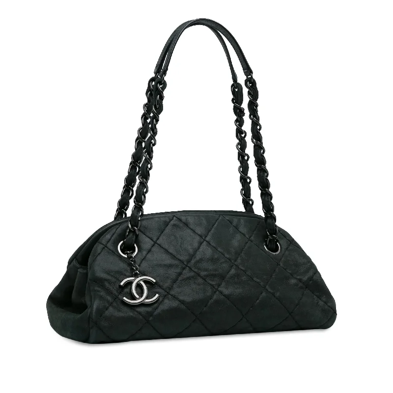 Chanel Mini Calfskin Just Mademoiselle Bowling Bag (o7RT81)