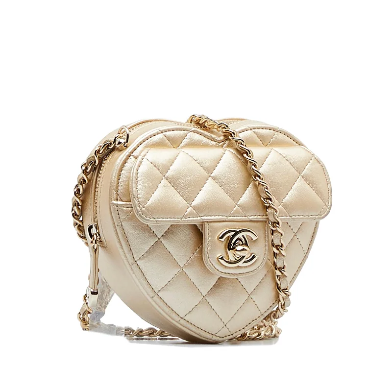 Chanel Mini CC in Love Heart Crossbody (gndZY5)