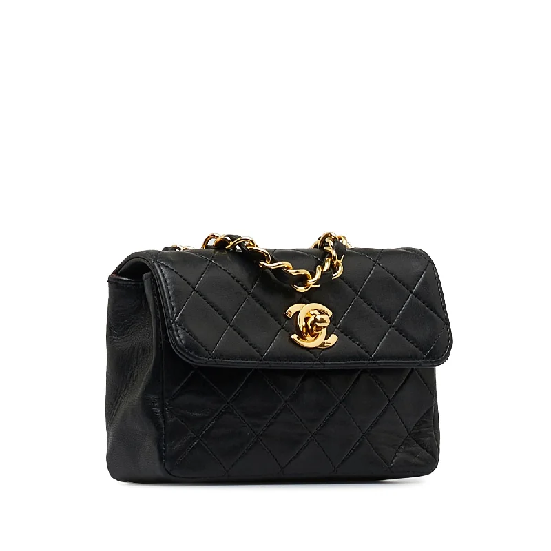 Chanel Mini CC Quilted Lambskin Flap (vKkjGB)