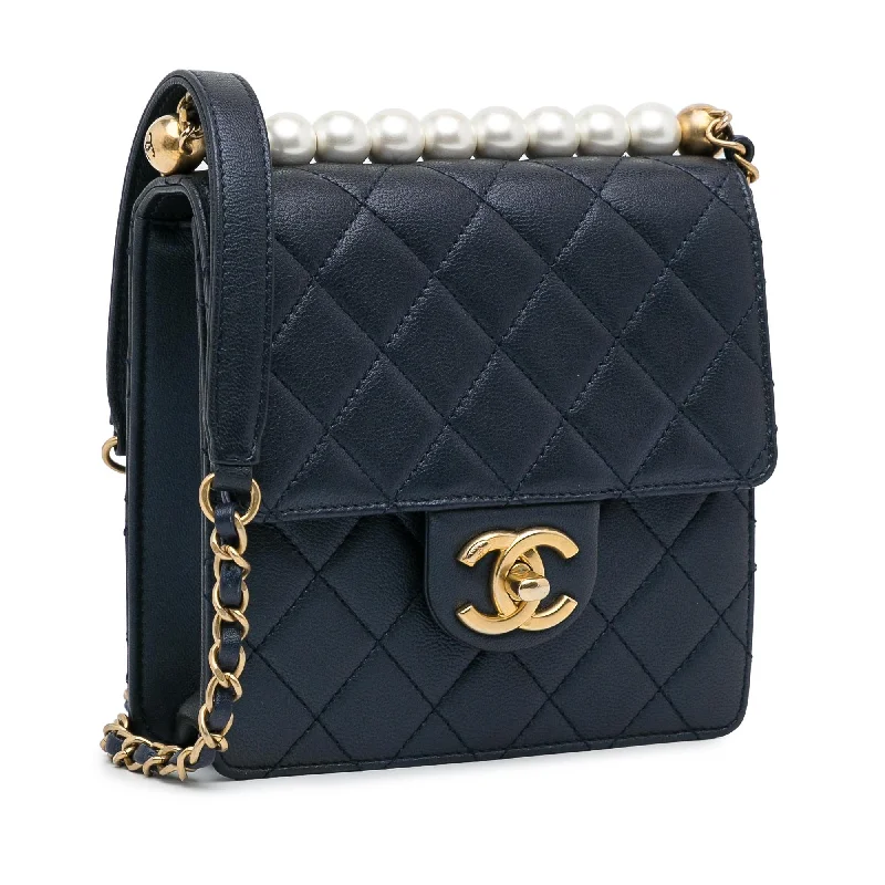 Chanel Mini Chic Pearls Crossbody (pRMwFk)