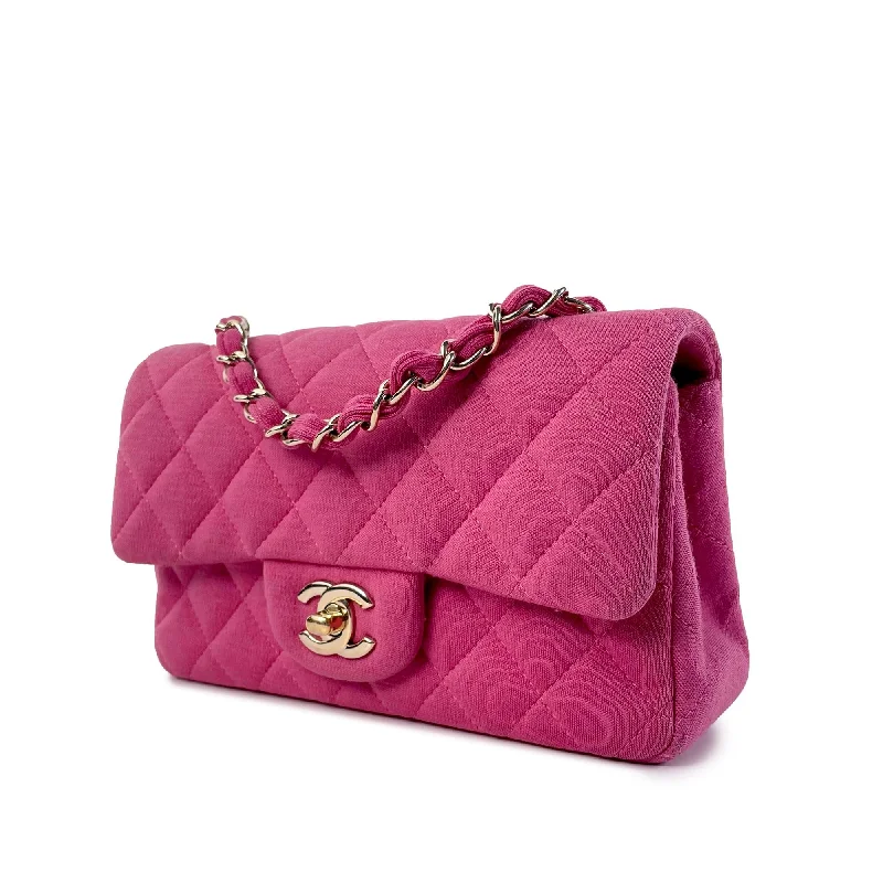 Chanel Mini Classic Jersey Single Flap (huVmeQ)