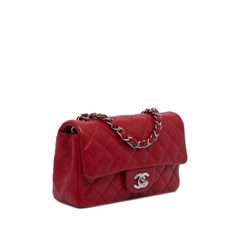 Chanel Mini Classic Lambskin Rectangular Single Flap (1NOr7r)