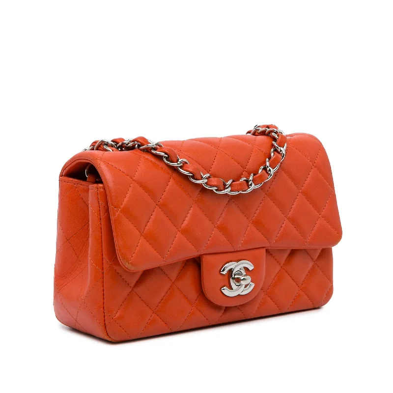 Chanel Mini Classic Lambskin Rectangular Single Flap (HISR5u)