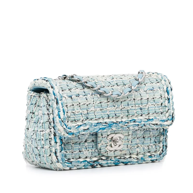 Chanel Mini Classic Tweed Single Flap (Go6eiQ)